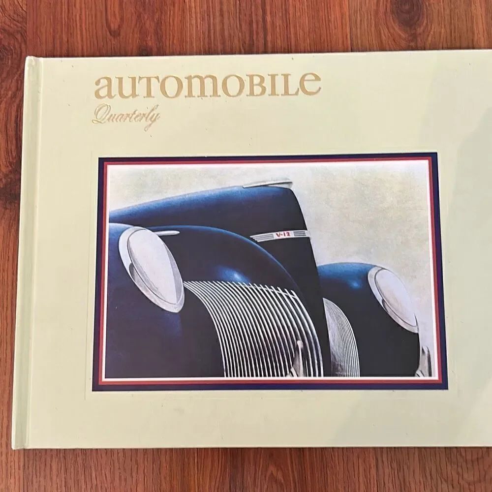 Automobile Quarterly October 1998 book collectors vintage volume 38 no. 2